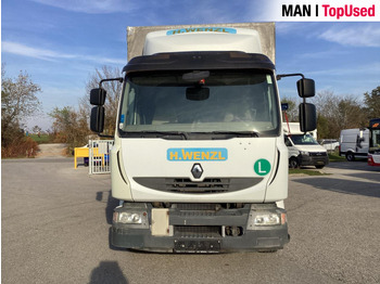 Curtainsider truck RENAULT Midlum 270