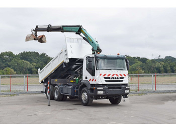 Tipper, Crane truck Iveco TRAKKER 360 * Kipper 5,20m* PK 16502 / FUNK*6x4: picture 2