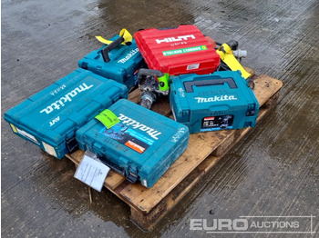 Construction equipment Pallet of Makita Cordless Drill,Cordless Impact Wrench, 110Volt SDS Drill (3 of), Hilti Cordless Drill, 110Volt SDS Drill: picture 2