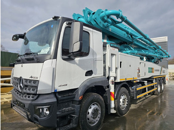 New Concrete pump truck Mercedes-Benz Arocs 4143 P E6: picture 4