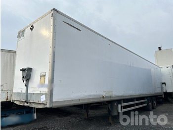 Closed box semi-trailer SAMRO