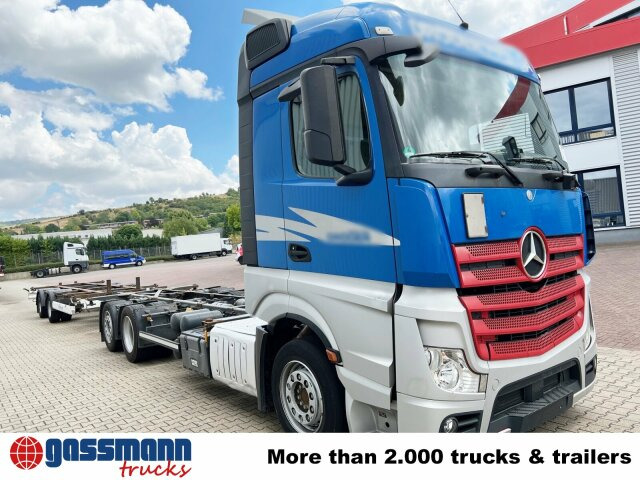 Container transporter/ Swap body truck Mercedes-Benz Actros 2542 L/nR 6x2, Retarder, Standklima,: picture 10