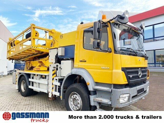 Truck mounted aerial platform Mercedes-Benz Axor 1824 K 4x2, AMV Hubsteiger + Kompressor,: picture 9