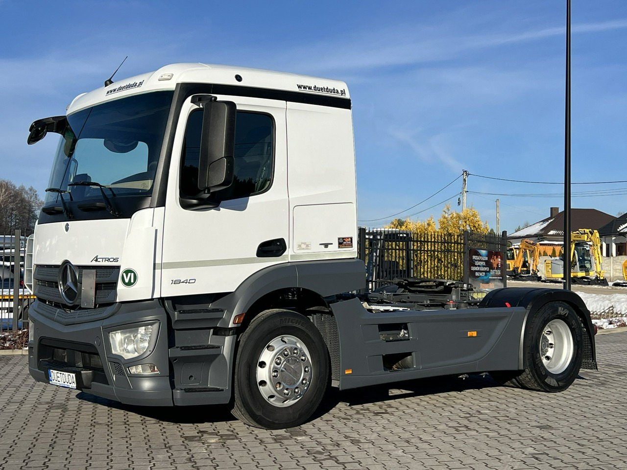 Tractor unit Mercedes ACTROS 1840 Euro 6 ADR HYDRAULIKA Niska Kabina Standard !!!: picture 6