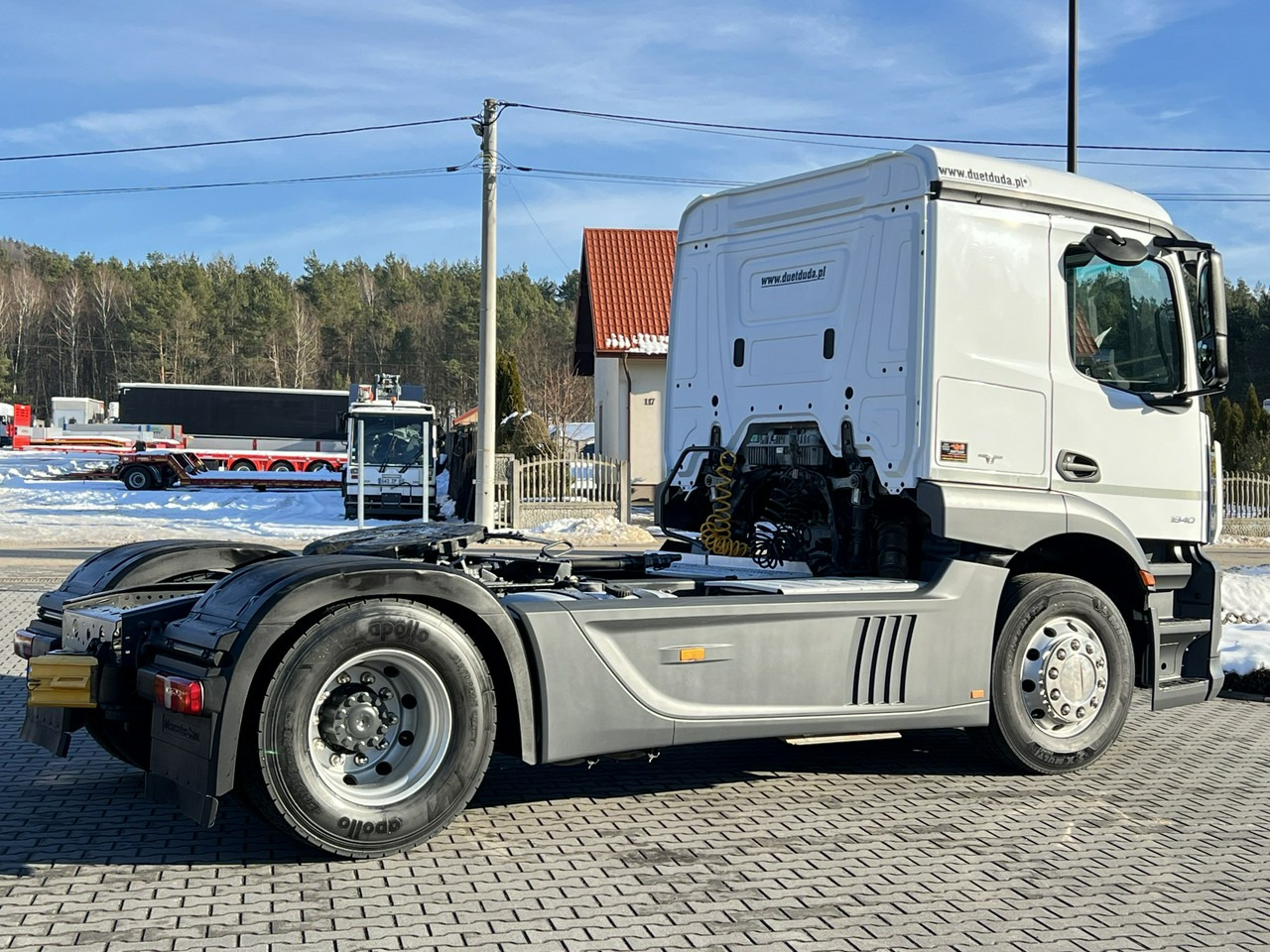 Tractor unit Mercedes ACTROS 1840 Euro 6 ADR HYDRAULIKA Niska Kabina Standard !!!: picture 14