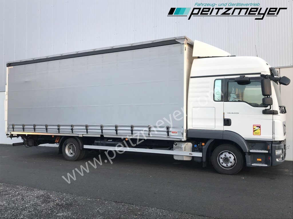 Curtainsider truck MAN TGL 8.220 FL Pritsche 7,2 m + LBW: picture 7