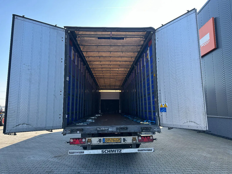 Curtainsider semi-trailer Schmitz Cargobull TOP: schijfremmen, rongpotten, gegalvaniseerd, XL, Huckepack, 2 x22 vert. al. planken, NL, APK, meer beschikbaar: picture 8