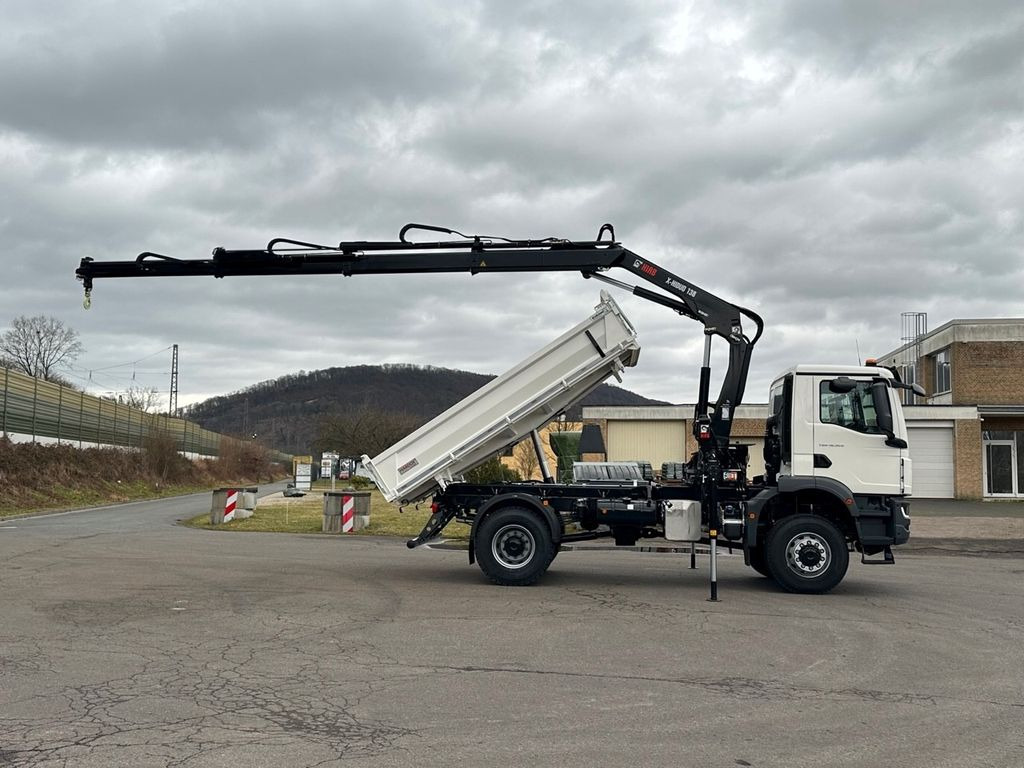 New Tipper, Crane truck MAN TGM 18.320 4x4 Euro6e Hiab X-HiDuo 138DS-3: picture 9