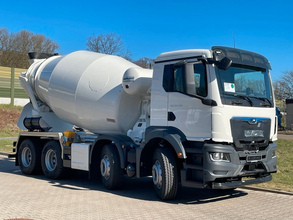 New Concrete mixer truck MAN TGS 32.440 8x4 / Euromix MTP EM 10 L: picture 9