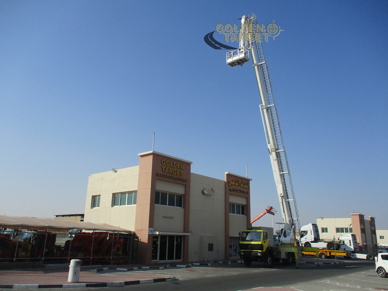 Fire truck MERCEDES-BENZ 2638 6×4 MANLIFT TRUCK 1998: picture 9