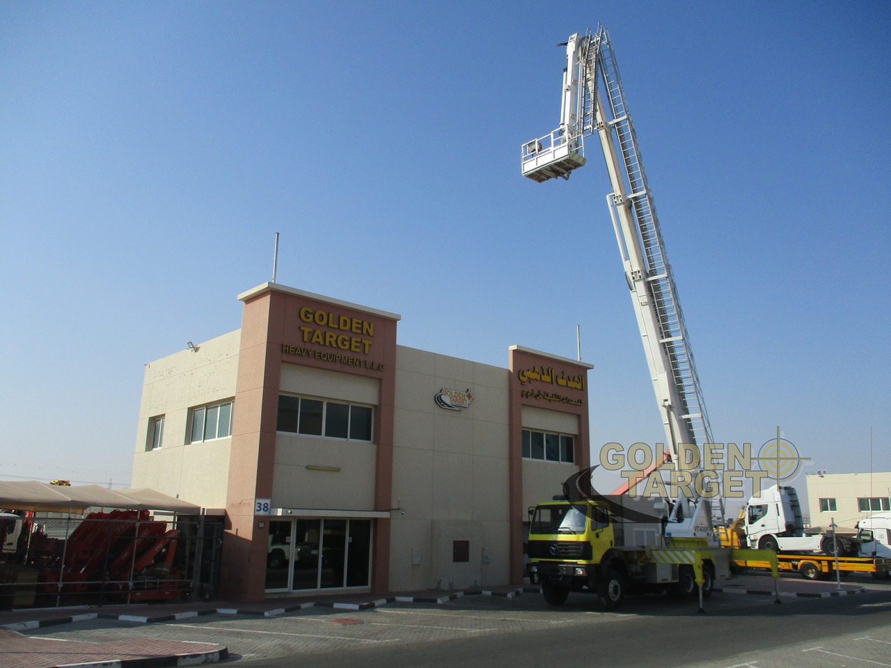 Fire truck MERCEDES-BENZ 2638 6×4 MANLIFT TRUCK 1998: picture 8