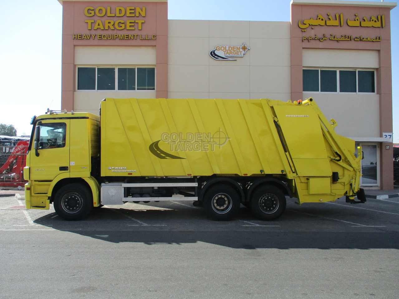 Garbage truck Mercedes Actros 2532 6×2 Garbage Truck: picture 7