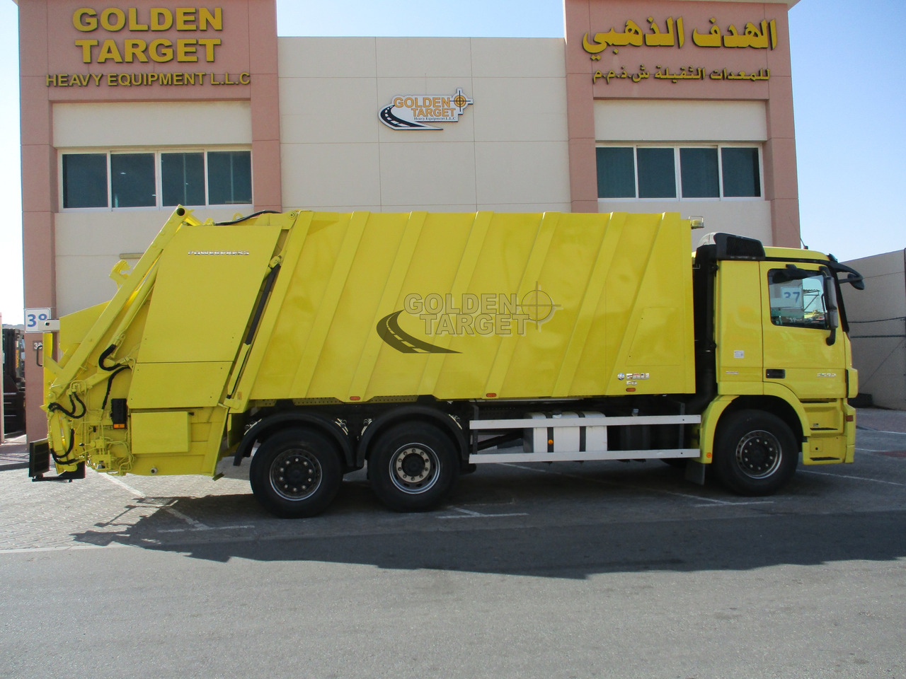 Garbage truck Mercedes Actros 2532 6×2 Garbage Truck: picture 6