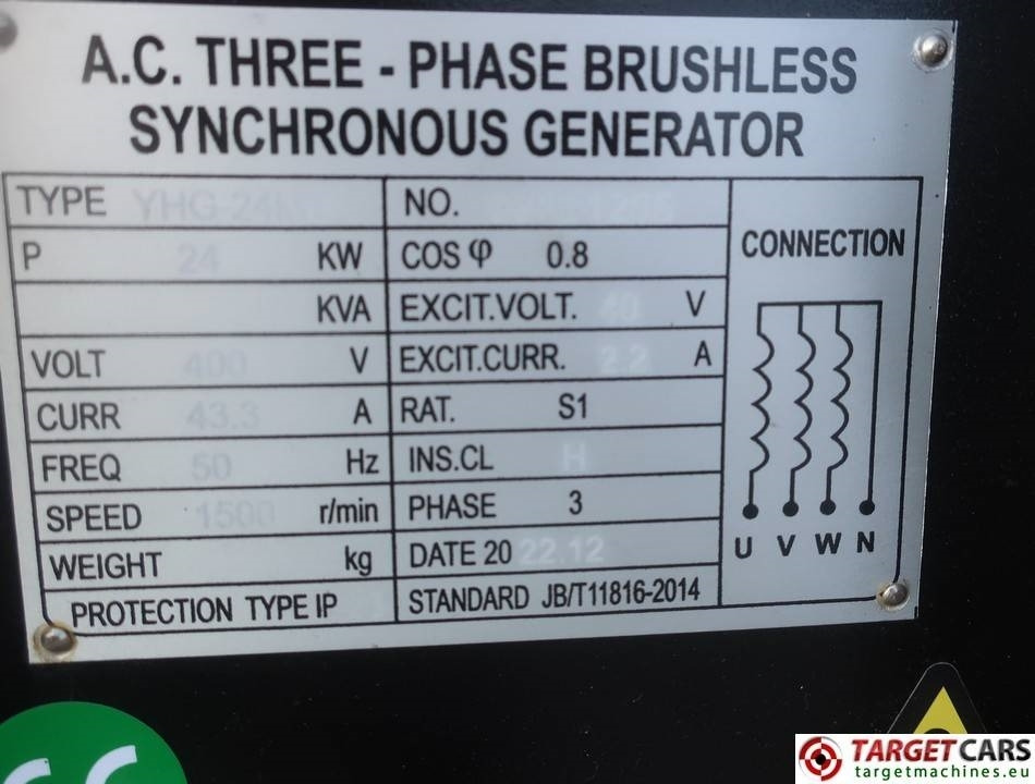 Leasing of Bauer GF-24KW Diesel 30KVA Generator 400/230V Unused  Bauer GF-24KW Diesel 30KVA Generator 400/230V Unused: picture 14