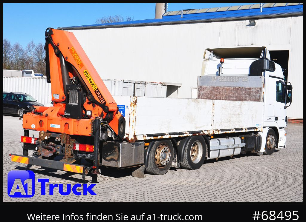 Crane truck MERCEDES-BENZ Actros 2541 MP2 Kran PK 16502-5 Retarder: picture 10