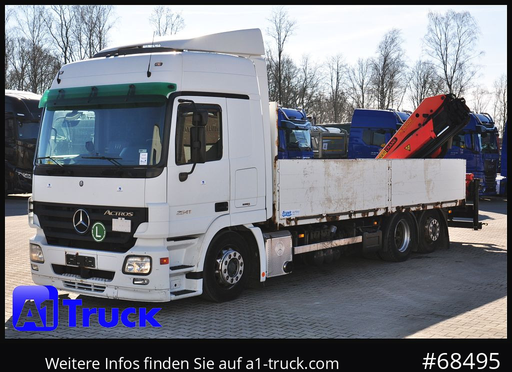 Crane truck MERCEDES-BENZ Actros 2541 MP2 Kran PK 16502-5 Retarder: picture 12