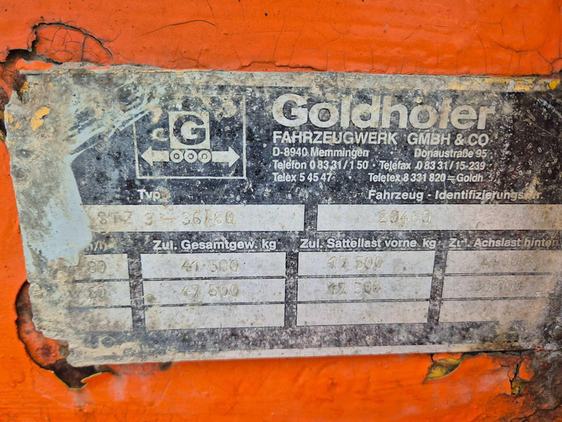 Low loader semi-trailer Goldhofer STZ3-36/80 full spring: picture 13