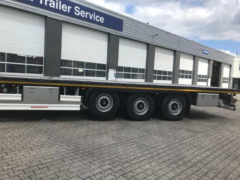 New Dropside/ Flatbed semi-trailer Kässbohrer SPS H 3 / ON - 18 / 27 Heavy Duty vlakke oplegger: picture 18