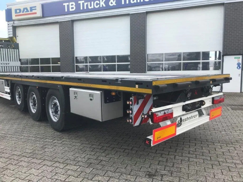 New Dropside/ Flatbed semi-trailer Kässbohrer SPS H 3 / ON - 18 / 27 Heavy Duty vlakke oplegger: picture 10