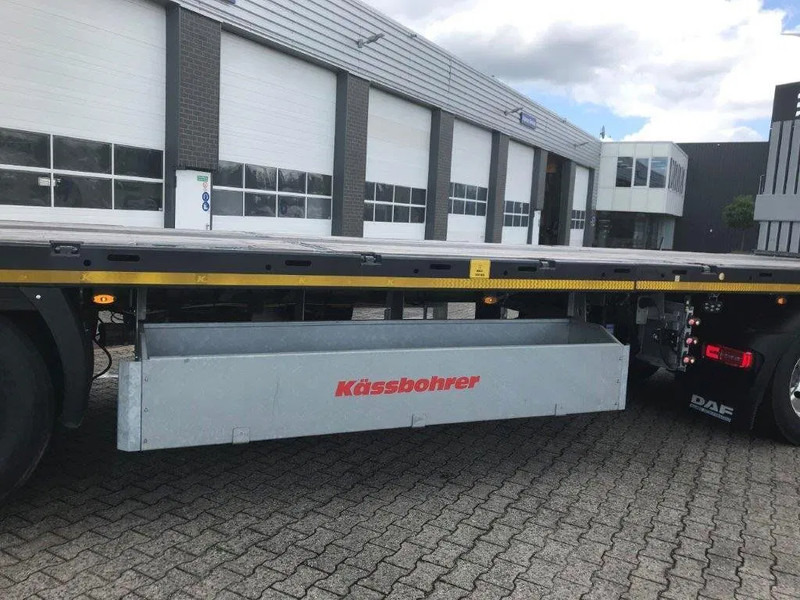 New Dropside/ Flatbed semi-trailer Kässbohrer SPS H 3 / ON - 18 / 27 Heavy Duty vlakke oplegger: picture 8