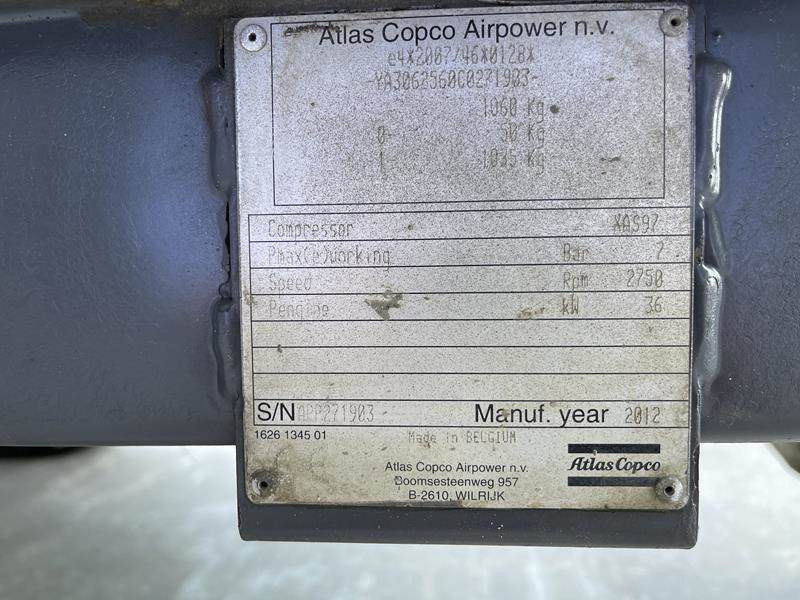 Air compressor Atlas-Copco XAS 97 DD - N: picture 6