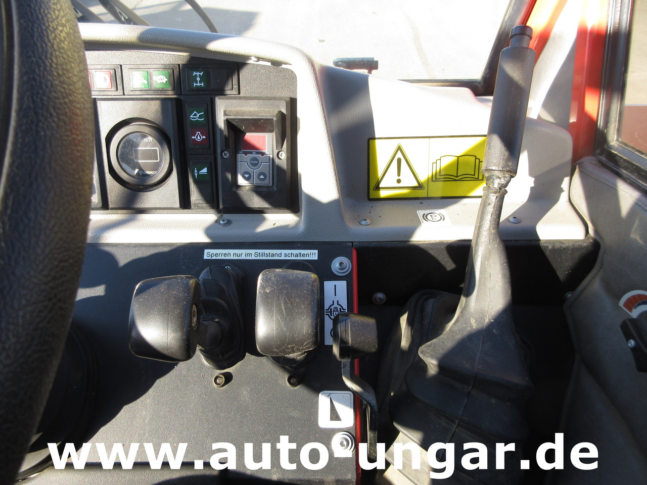 Farm tractor REFORM Metrac H7SX Baujahr 2013 4x4x4 Front- und Heckzapfwelle Motorschaden: picture 16