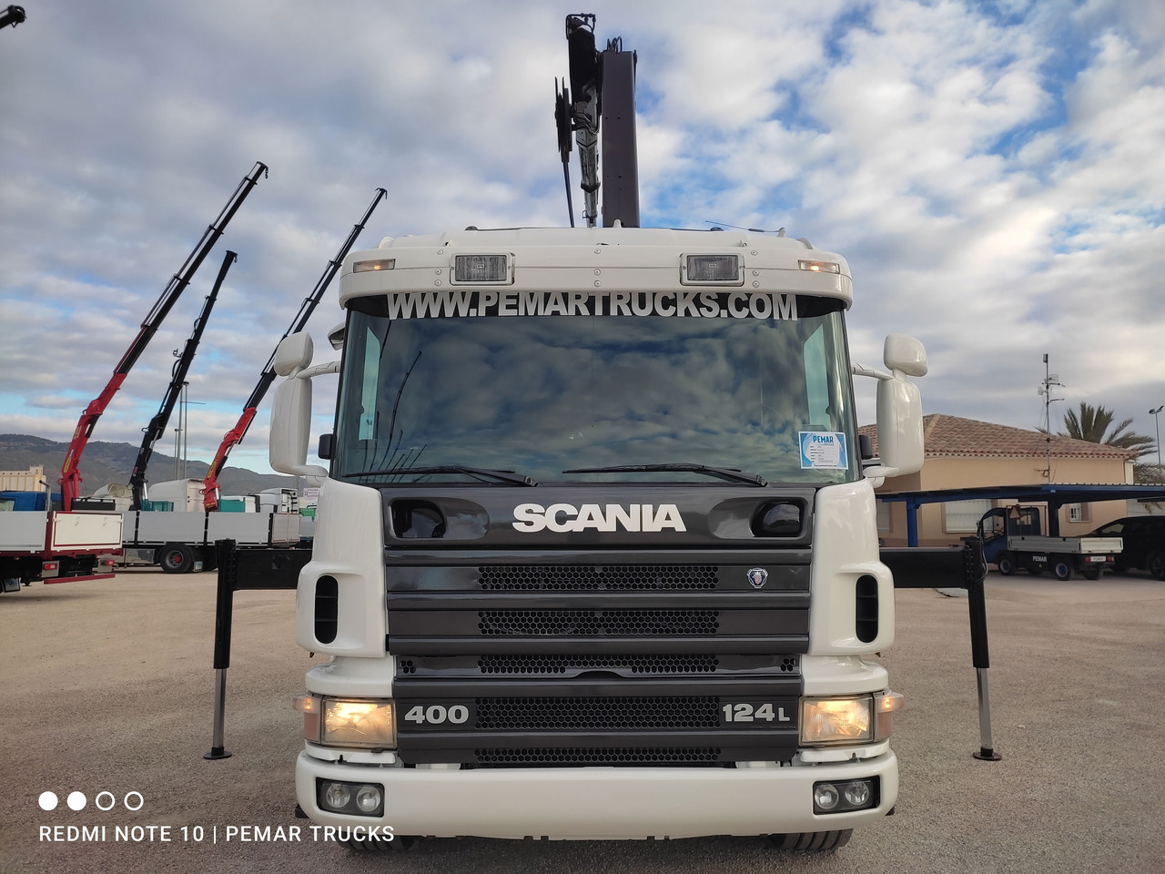 Leasing of SCANIA P124 400 6X2 GRUA PALFINGER GANCHO SCANIA P124 400 6X2 GRUA PALFINGER GANCHO: picture 22