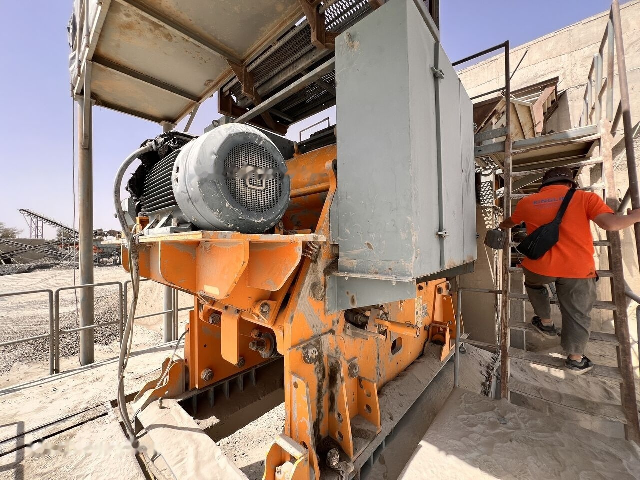 New Jaw crusher Kinglink C125 Basalt Stone Jaw Crusher: picture 6