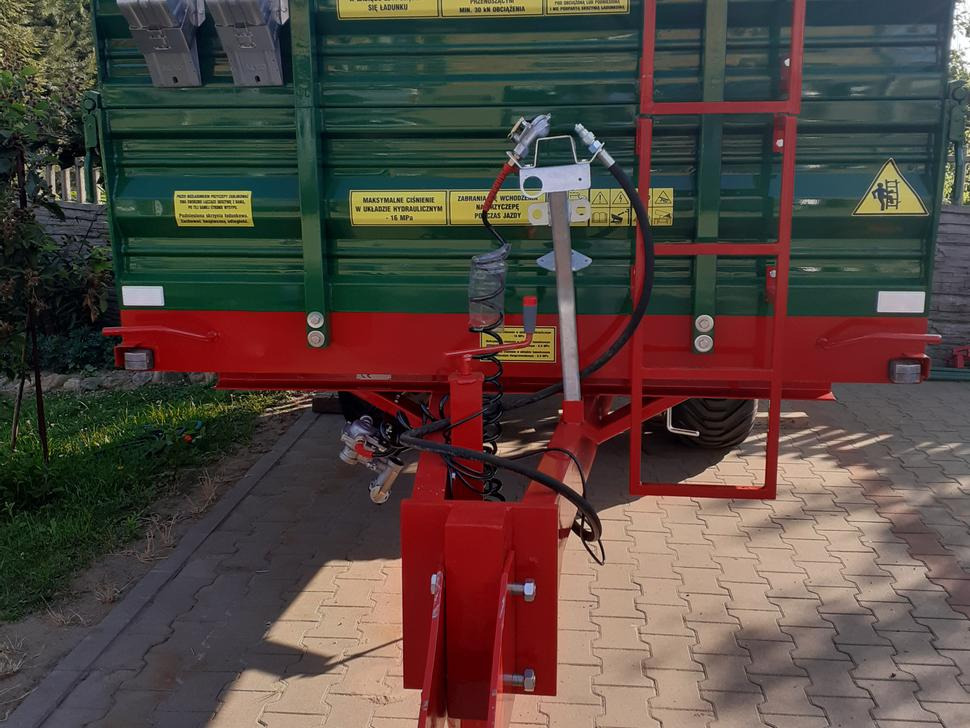 New Farm tipping trailer/ Dumper Techmont Anhänger / Trailer / Remorque / Rimorchio / Прицеп одноосный / Przyczepa jednoosiowa T-151/1 3,5 t: picture 14