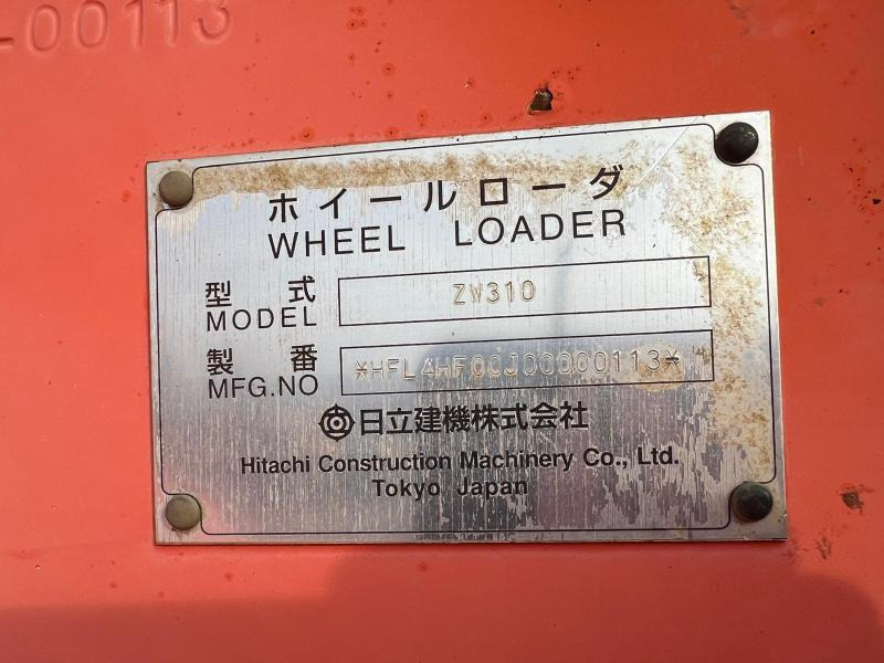 Leasing of HITACHI ZW 310 Chargeuse 23T HITACHI ZW 310 Chargeuse 23T: picture 16