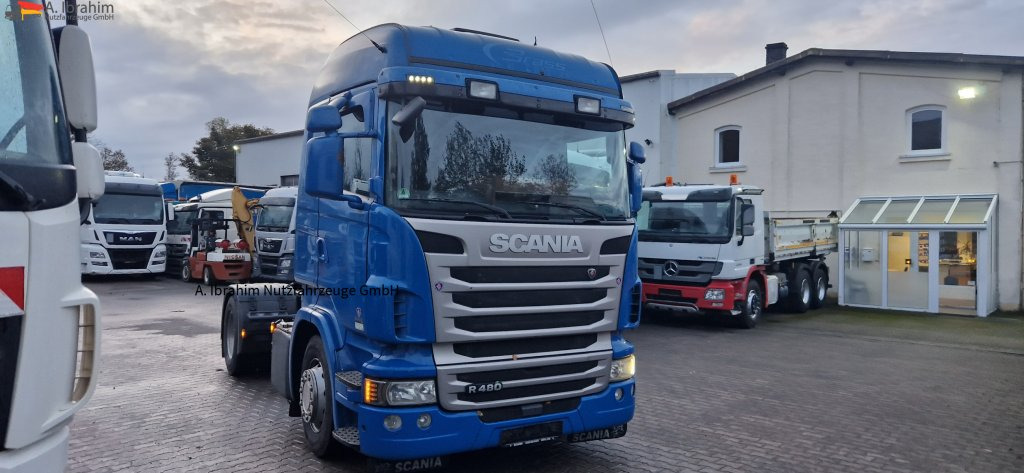 Tractor unit Scania R 480 Retarder, Klima, Zustand gut PTO für Kompressor: picture 9