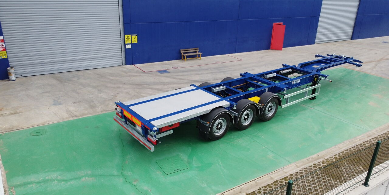 New Container transporter/ Swap body semi-trailer for transportation of containers Star Yagcilar New: picture 8