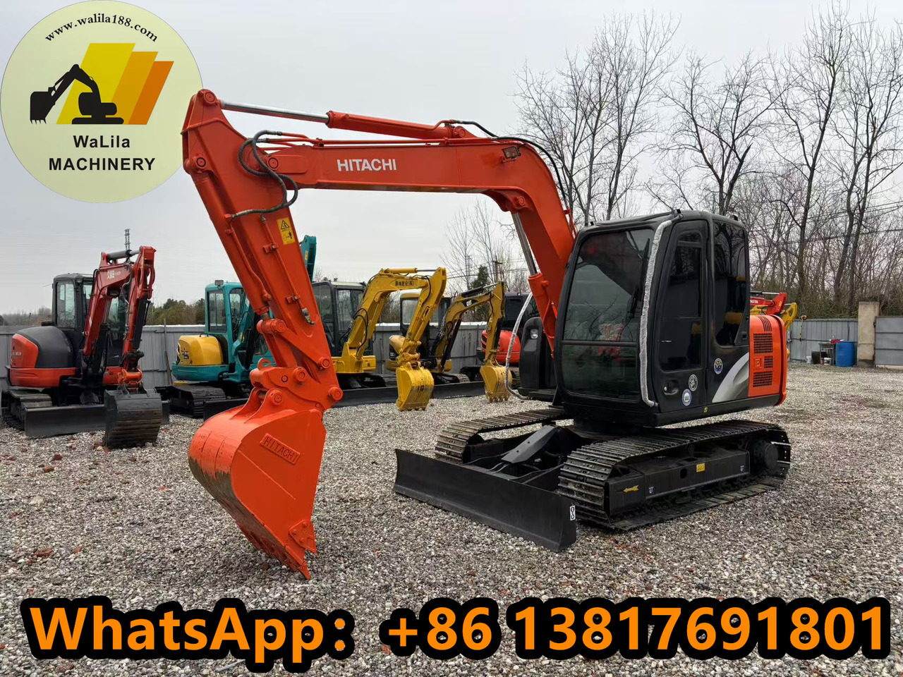 Mini excavator HITACHI Zx70: picture 10