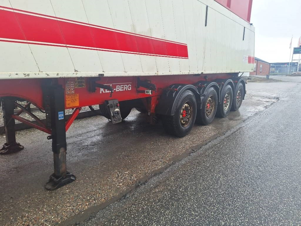 Tipper semi-trailer Kel-Berg 4 akslet grus tiptrailer: picture 10