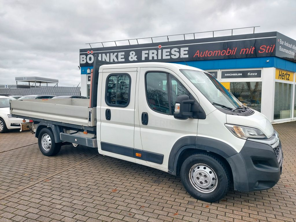 Flatbed van, Combi van Citroën JUMPER 35 2.2 BlueHDi DoKa L3 extra lang Klima: picture 8