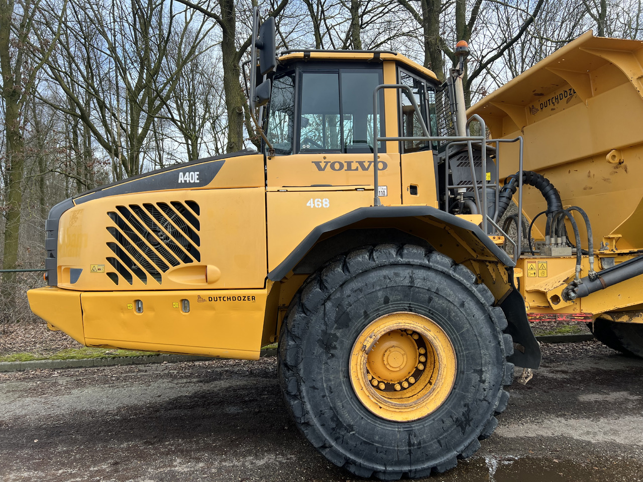 Articulated dumper Volvo A40E: picture 49