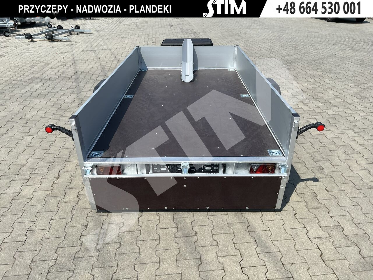 New Car trailer Stim S11-QT/750WB - uchylna: picture 21