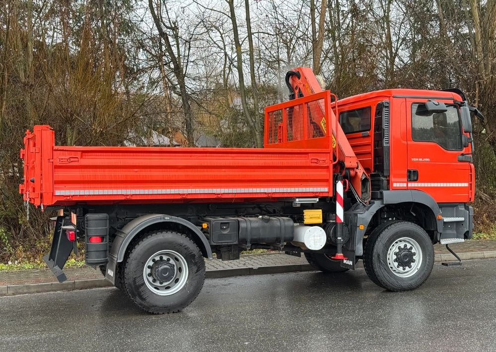 Leasing of  MAN TGM 18-280 MAN 4x4 HDS PALFINGER 105 KIPER WYWROTKA MEILLER BARDZO DOBRY STAN MAN TGM 18-280 MAN 4x4 HDS PALFINGER 105 KIPER WYWROTKA MEILLER BARDZO DOBRY STAN: picture 9