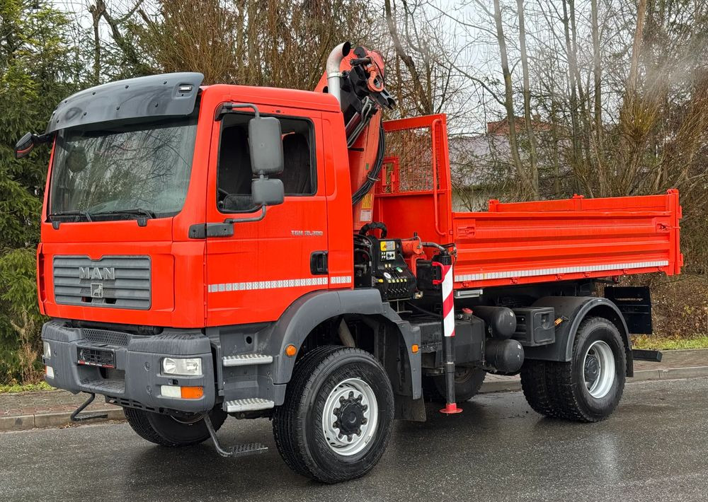 Leasing of  MAN TGM 18-280 MAN 4x4 HDS PALFINGER 105 KIPER WYWROTKA MEILLER BARDZO DOBRY STAN MAN TGM 18-280 MAN 4x4 HDS PALFINGER 105 KIPER WYWROTKA MEILLER BARDZO DOBRY STAN: picture 13