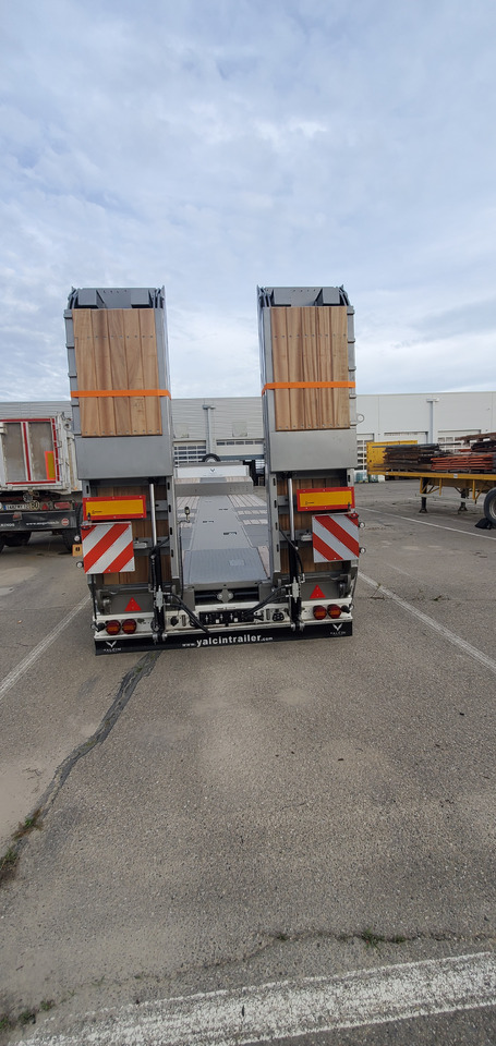 New Low loader semi-trailer for transportation of heavy machinery YALCIN 3 ESSIEUX STD: picture 6