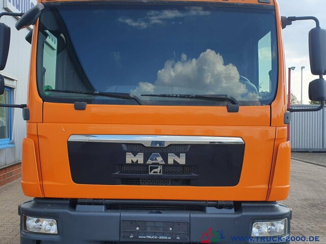 Dropside/ Flatbed truck, Crane truck MAN TGL 12.250 Kran PK11001 7.6 m = 1.24 to. 2 x AHK: picture 7