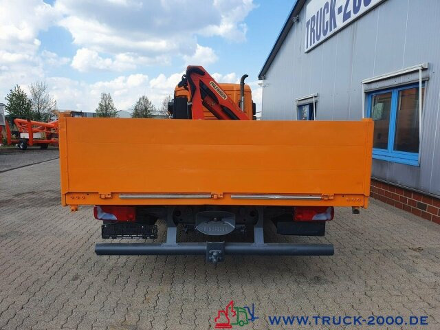 Dropside/ Flatbed truck, Crane truck MAN TGL 12.250 Kran PK11001 7.6 m = 1.24 to. 2 x AHK: picture 13