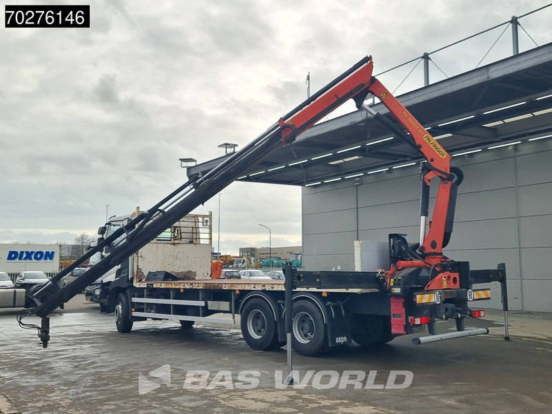 Dropside/ Flatbed truck, Crane truck Renault C 380 6X4 Palfinger PK18002-EH C Remote Retarder Euro 6: picture 6