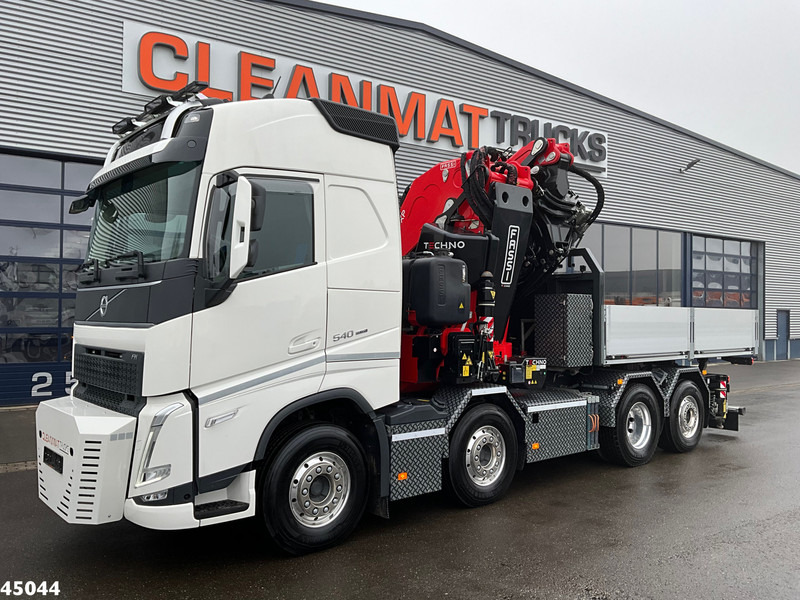 Tractor unit Volvo FH 540 8x2 Fassi 145 Tonmeter laadkraan + Fly-JIb Just 7.187 Km! Demo voertuig!: picture 8