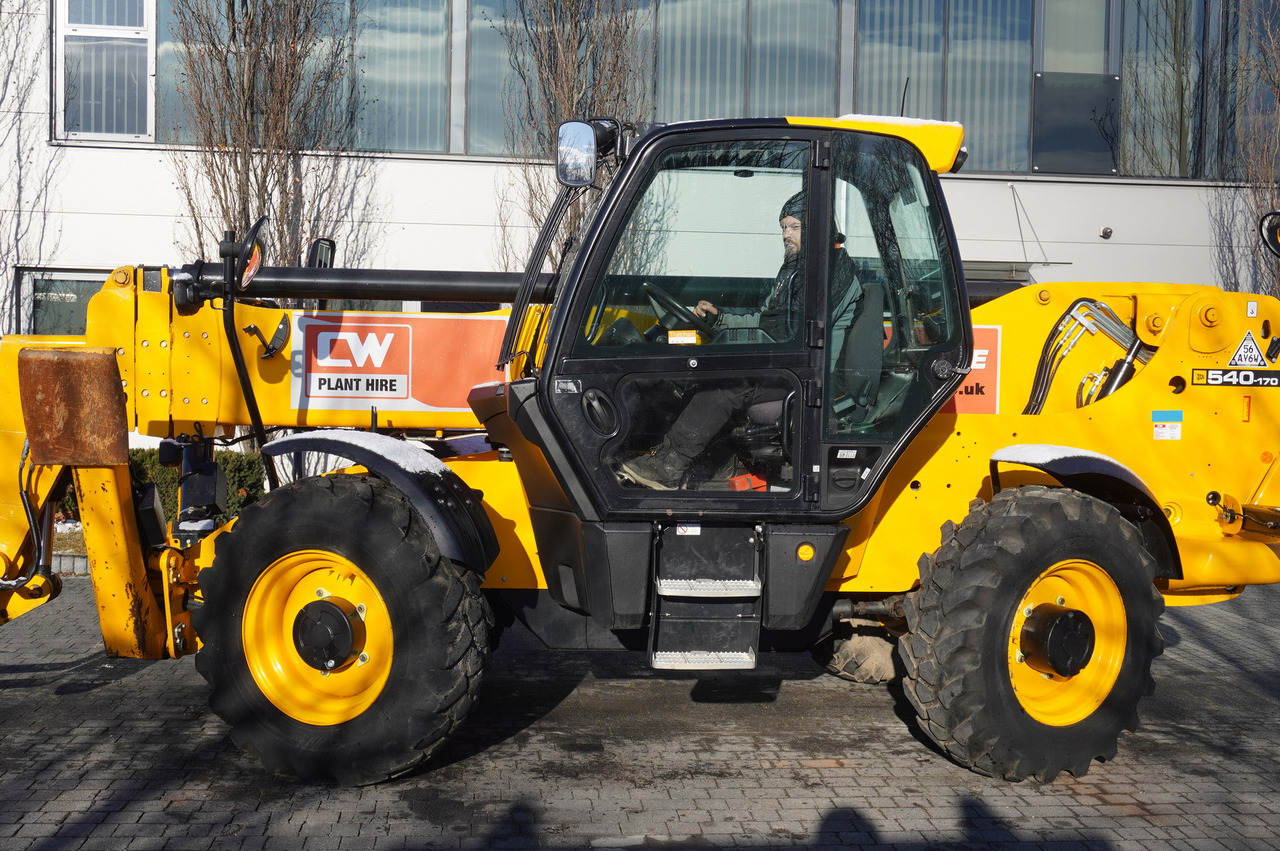 Telescopic wheel loader JCB 540-170 Telescopic Loader / 17m / joystick: picture 31