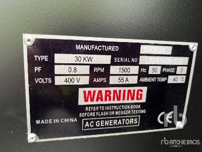 New Generator set COMPAL VG-R30 30kW (Unused): picture 13