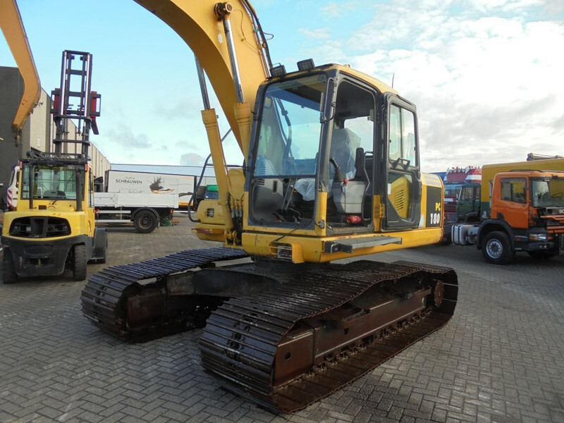 Crawler excavator Komatsu PC180LC7K Galeo + Bucket + Hamer functie: picture 8