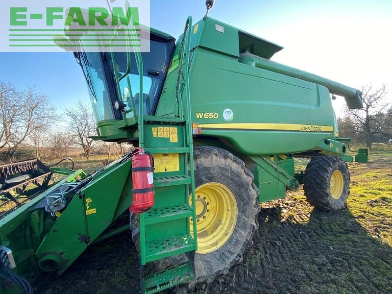 Combine harvester John Deere w650: picture 8