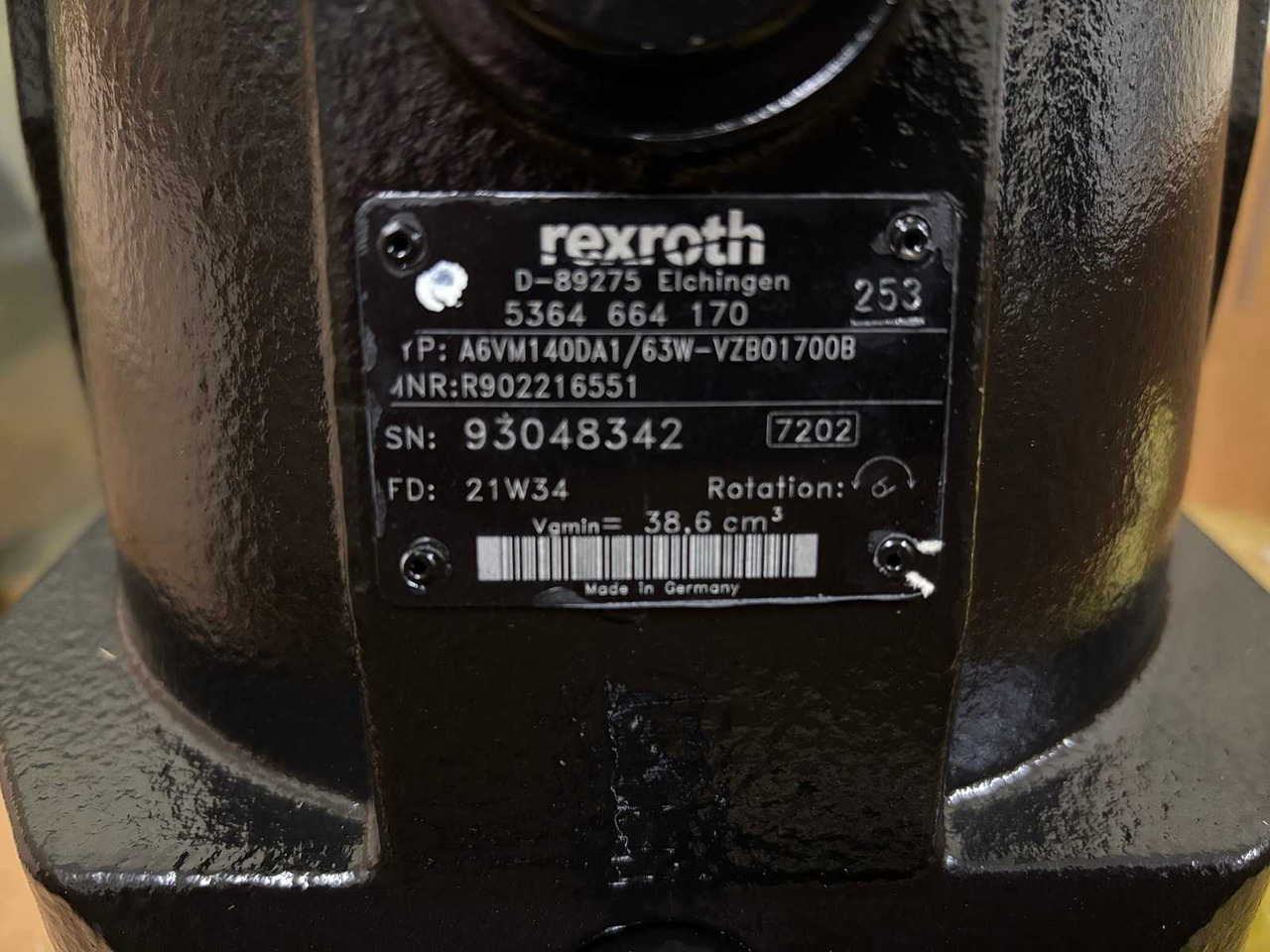 Construction machinery Bosch Rexroth A6VM: picture 6