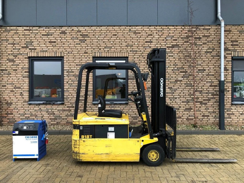 Electric forklift Daewoo B18T 1.8 ton Elektra Sideshift Heftruck: picture 15